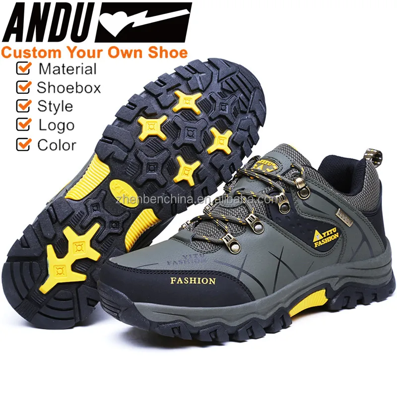 High Quality Men Hiking Shoes Autumn Winter Outdoor Men Sport Trekking Mountain Boots Waterproof Climbing Athletic Shoes Men