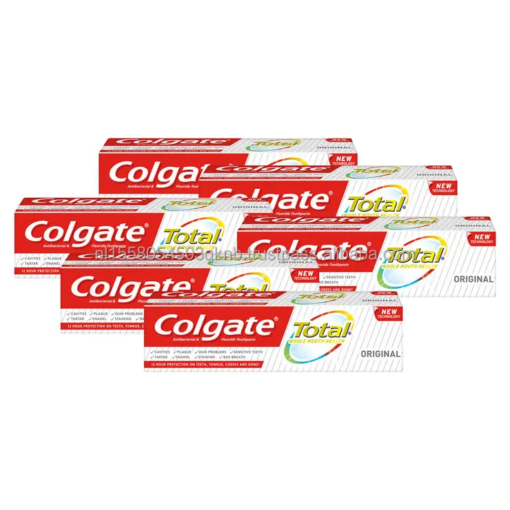 Colgate Total Toothpaste, Deep Clean - 5.1 Ounce (Pack of 4)