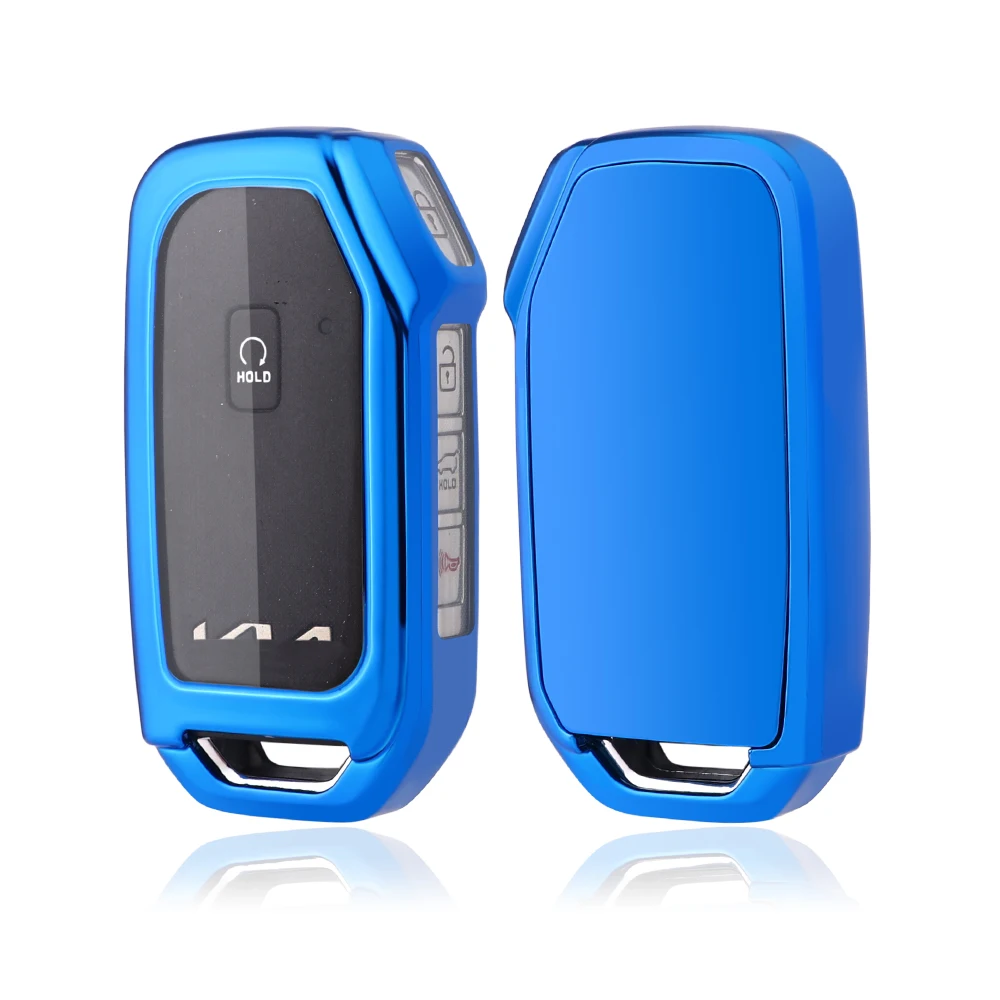 Key Fob Cover Case Fit for Kia K3 K5 Ceed Cerato Forte Seltos Sorento Soul Sportage Telluride car key cover