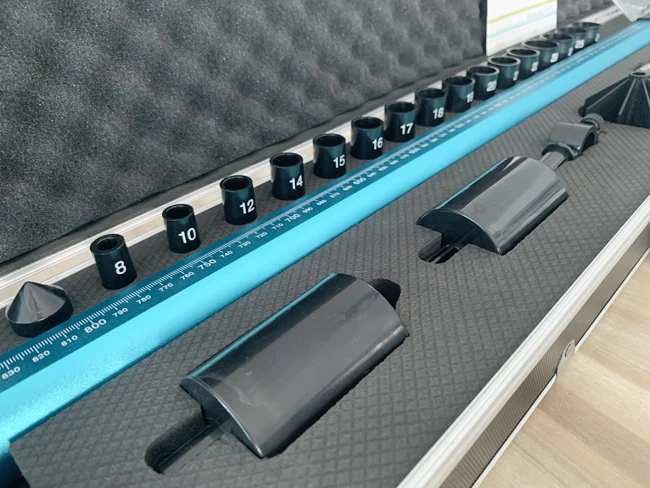 2D measuring ruler for car repair frame machine Steel measuring system Auto body measuring ruler