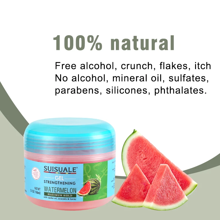 Private Label Custom Logo Hair Styling Products Wax Hair Gel For Black Women Men
