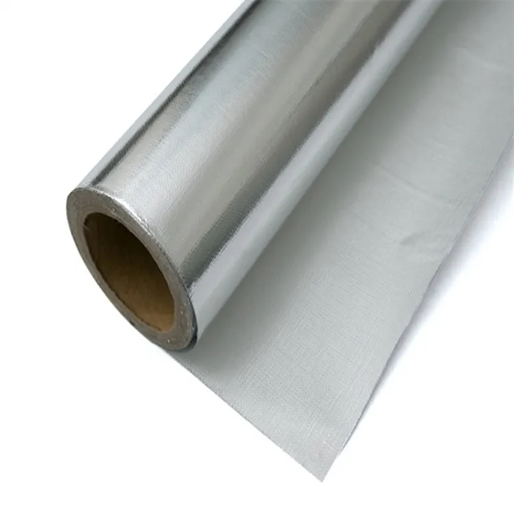 Best Quality Cheap Double Sided Aluminum Foil Fiberglass Cloth Glass Fiber Cloth