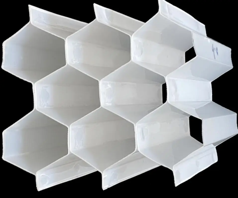
inclined filter media Honeycomb inclined tube settler lamella clarifier 