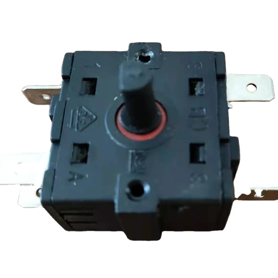China Baiqiao High Quality Electric Kitchen Home Appliances Oven Parts Type 16 A Rotary Switch