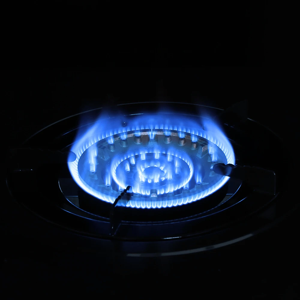 Газовая плита 3 горелки Настольная из нержавеющей стали