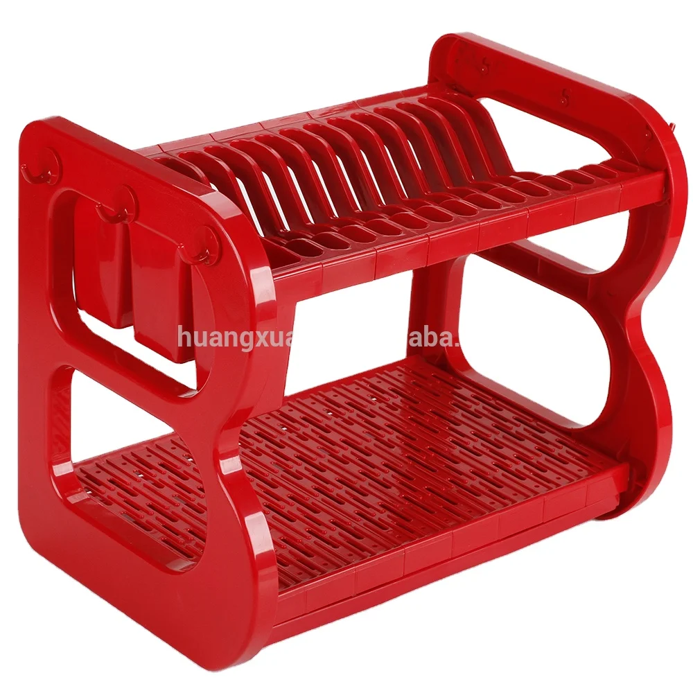 Collapsible Never Rusty Plastic Dish Drainer with Super Quality