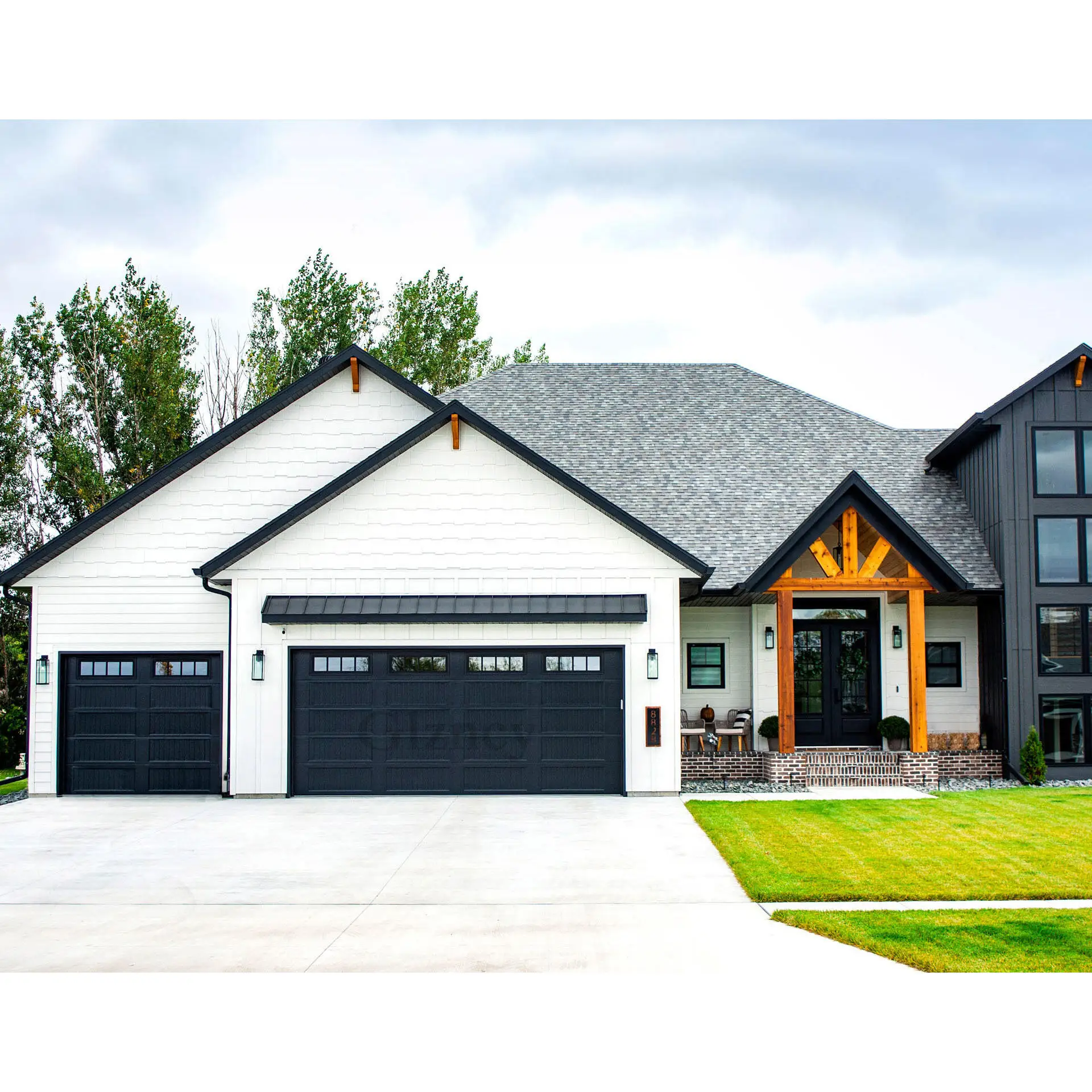 New Style Lower Price Aluminum Alloy Doors With Glass Main Entrance Front Door