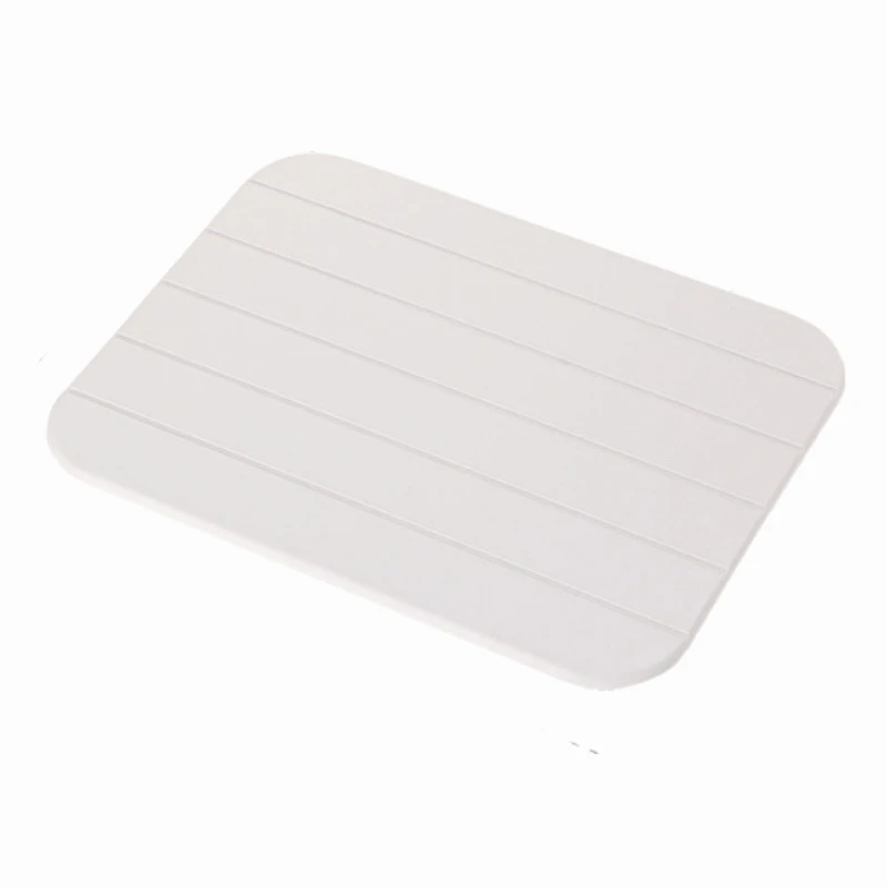Factory Custom Designs Printing with Low MOQ  Super Absorbent Eco-friendly Diatomite Bath Mat