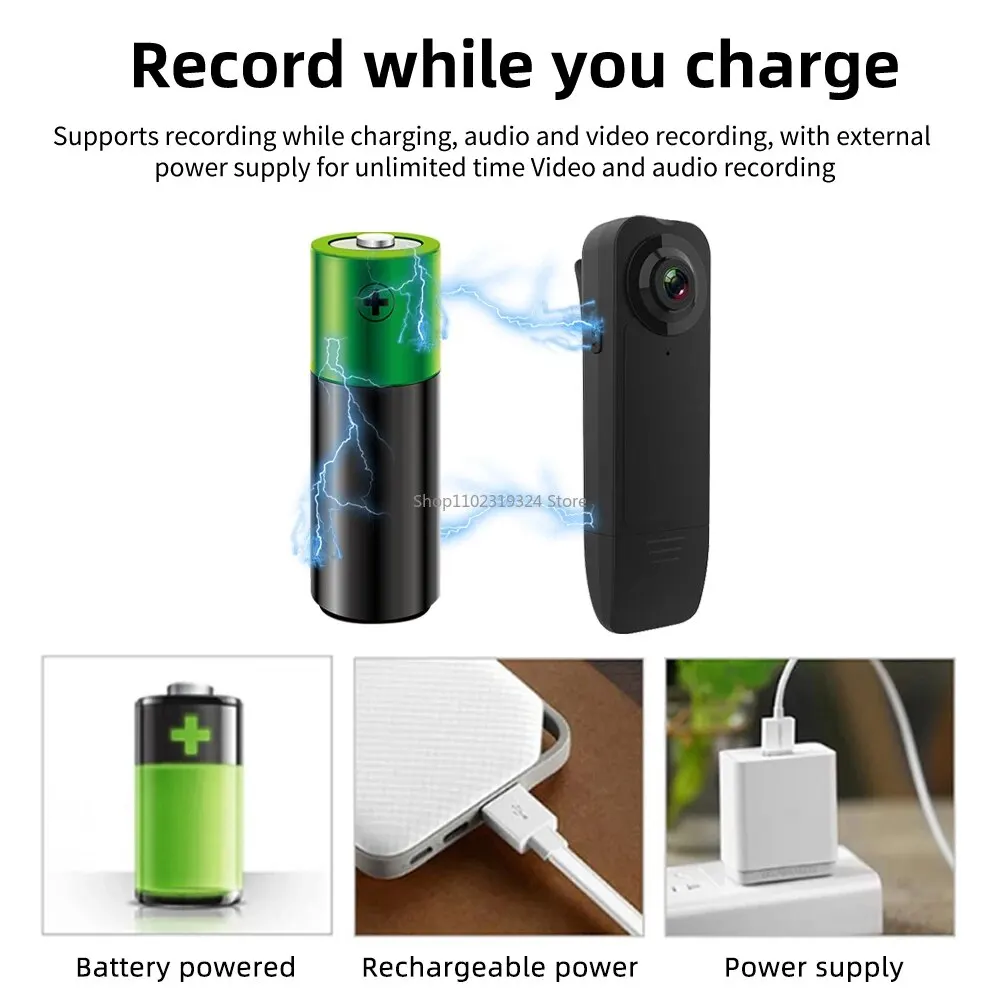 A18 HD 1080P Wireless Portable Camera Multifunction Dash Cam Mini HD Camera Pen Smart Recorde Pen Recording Camera