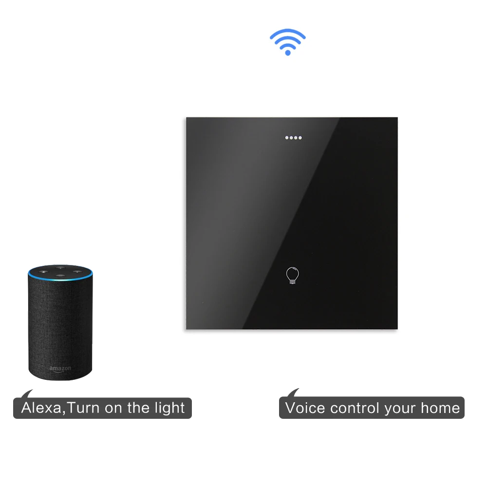  Оптовая продажа из Китая без нейтральный ЕС сенсорный alexa google tuya zigbee умный переключатель interruptores Wi-Fi прерыватель