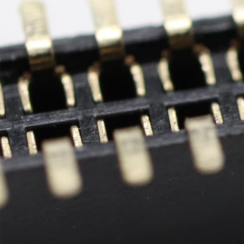 Factory wholesale OEM 1.27mm pitch female header Dual Single Row Height 2.1/3.4/4.4mm SMT Female Header Connector