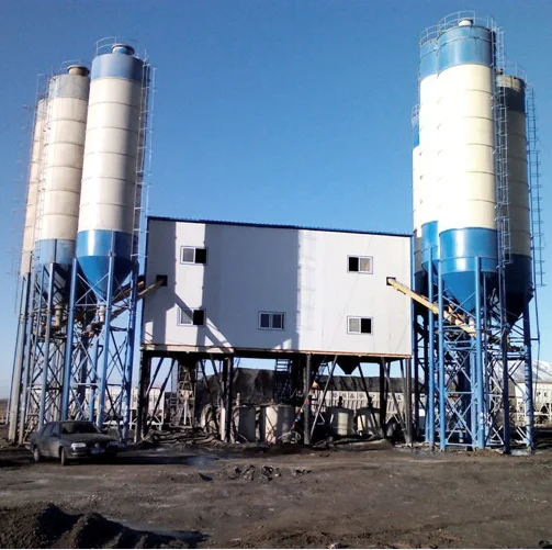 High Quality Modern Popular Low Cost Concrete Batching Station Professional New Design 3 in one Concrete Batching Plant