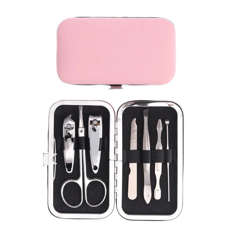 Promotional Products Manicure Set Gift Low Price Manicure Nail Tools Set For Women Pack of 6
