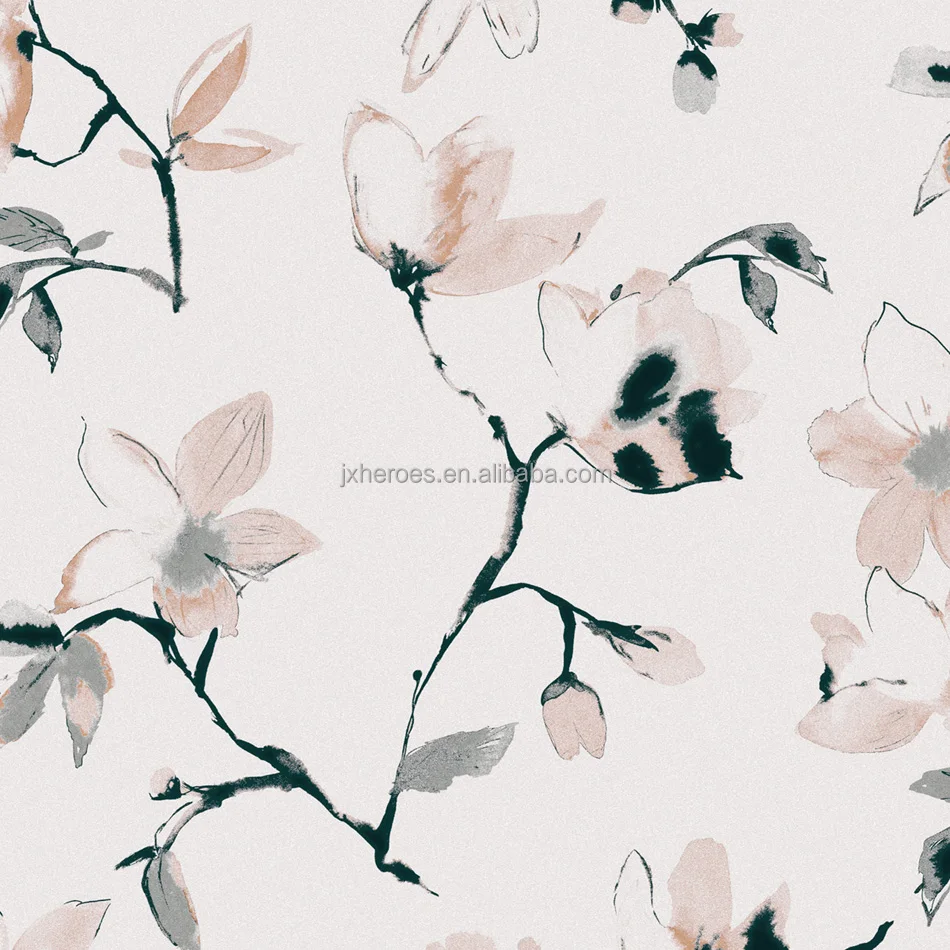 Special Chinese Ink Painting Magnolia Flower Wall Paper 3D Home Decoration Mural Wallpaper
