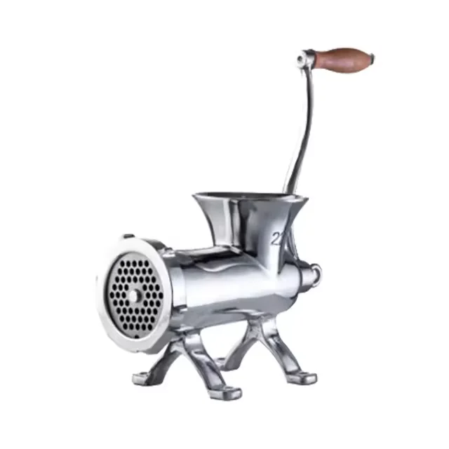 Toptool Hand-Operated Aluminium Mini Meat Grinder 2L Household Manual Mixer Grinder