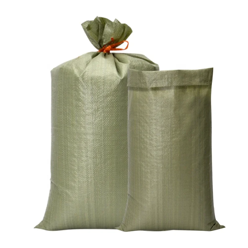Price favorable 100kg 50kg 25kg 10kg gray pp woven bag for cement mining industry