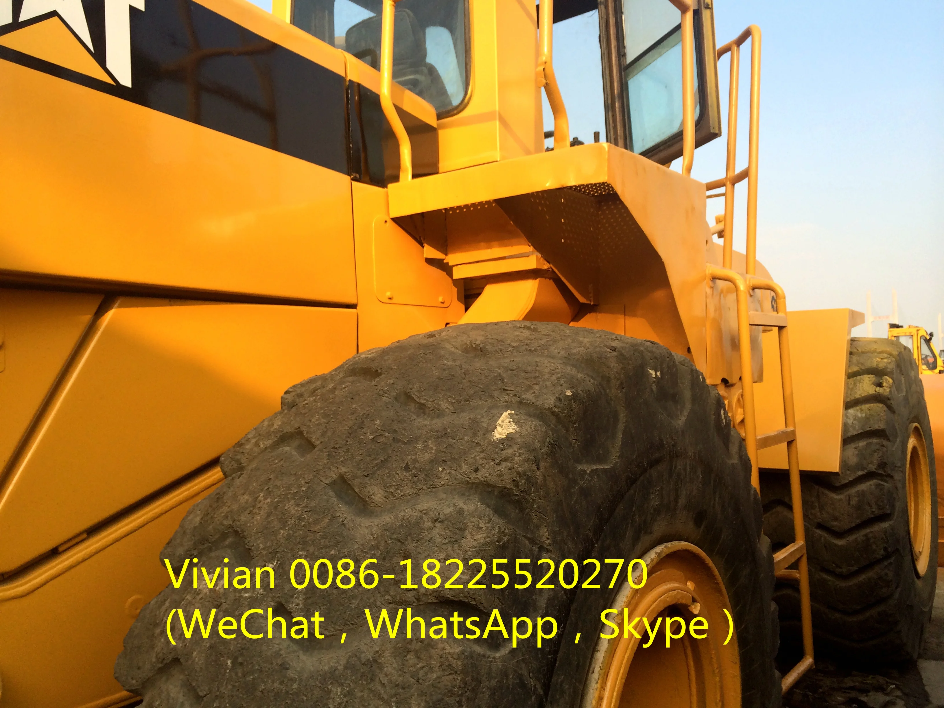 Used model Cat 966F Hydraulic wheel loaders in stock hot