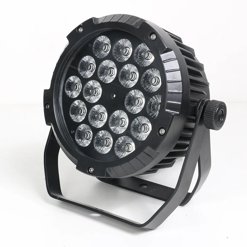 IP65 Par Light 18x18W  RGBWA+UV 6in1 China par LED light outdoor waterproof led par light