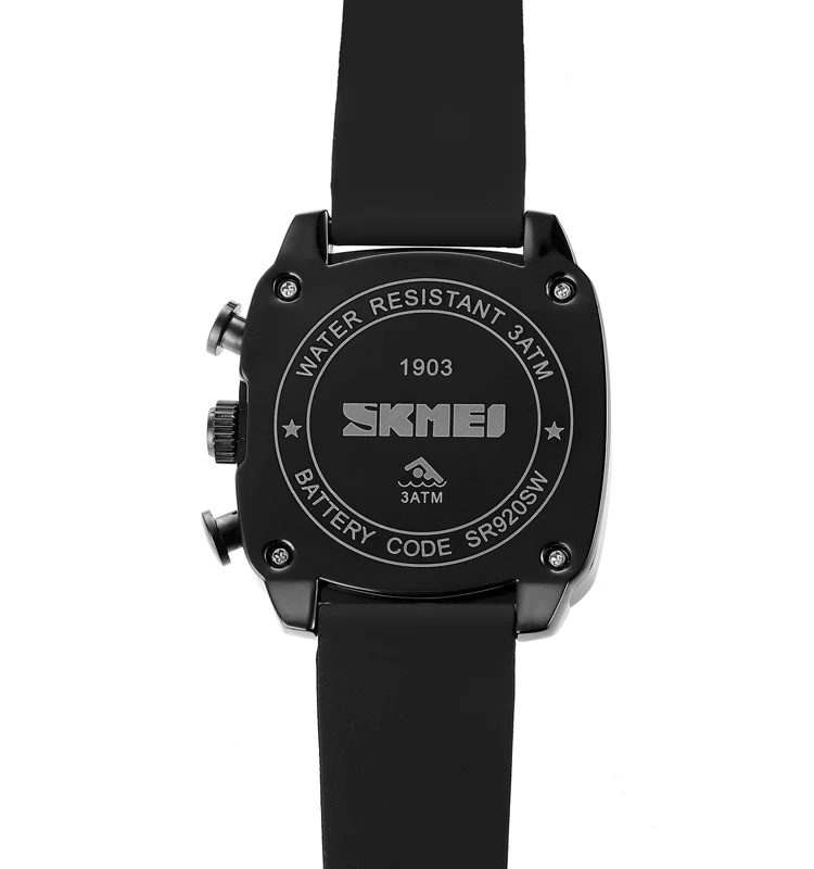 SKMEI 1903 высококачественные модные дизайнерские кварцевые часы из цинкового сплава с функцией даты