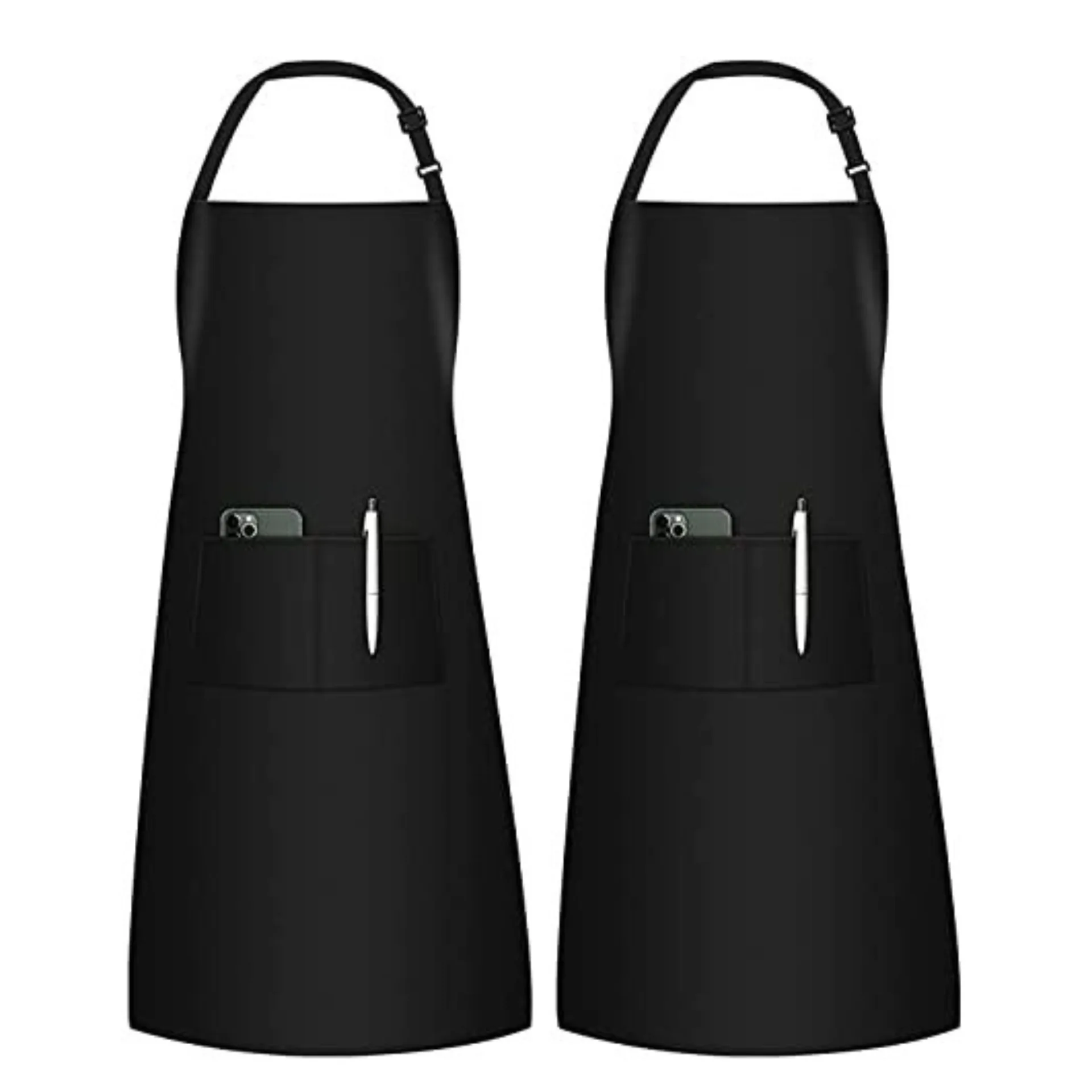 Custom Logo Aprons Waiter Masonic Kids Salon Cooking Waterproof 100% Cotton Pink Apron Kitchen
