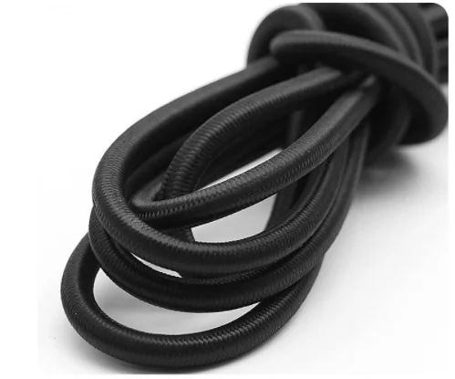 Drawstring Shoelaces for Clothing Backpack Bags for Home Textile Macrame Elastic Cord Stretch String Rope Band Waterproof 3mm