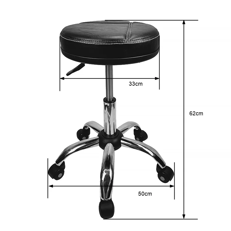 
Modern style Adjustable Height Hair Salon Chair Massage Salon Spa Stool Swivel Rolling Chair 