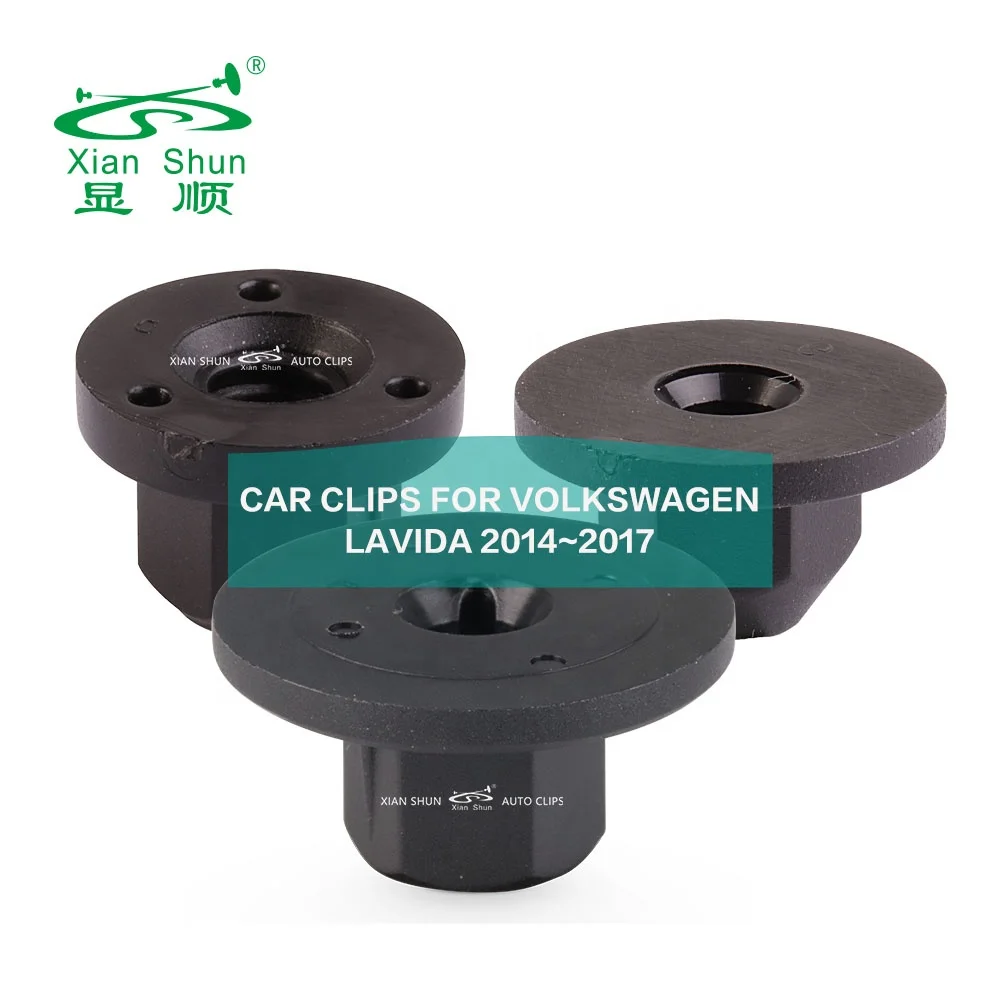 Car  Accessories Body Trim Clips For Car  Volkswagen Lavida 2013 2014 2015 2016 2017  VAG Auto Plastic Fastener Clips