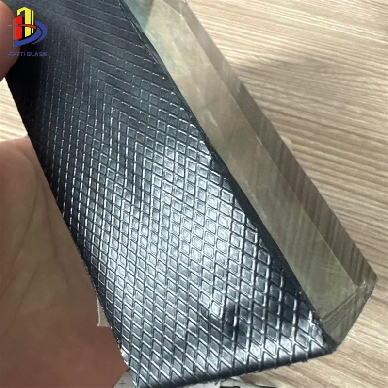 43mm B6 NIJ III level Armored Bullet Proof Glass Laminated Safety Bulletproof Armored Glass