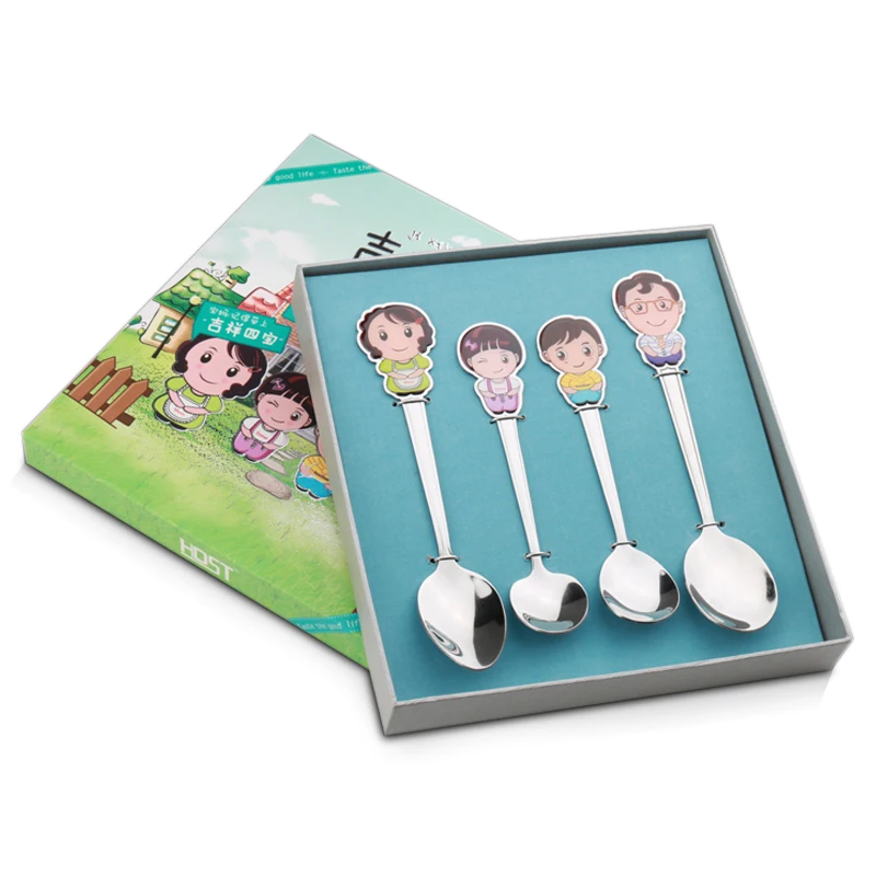 Custom small metal fancy Tea Coffee Ice Cream Spoon