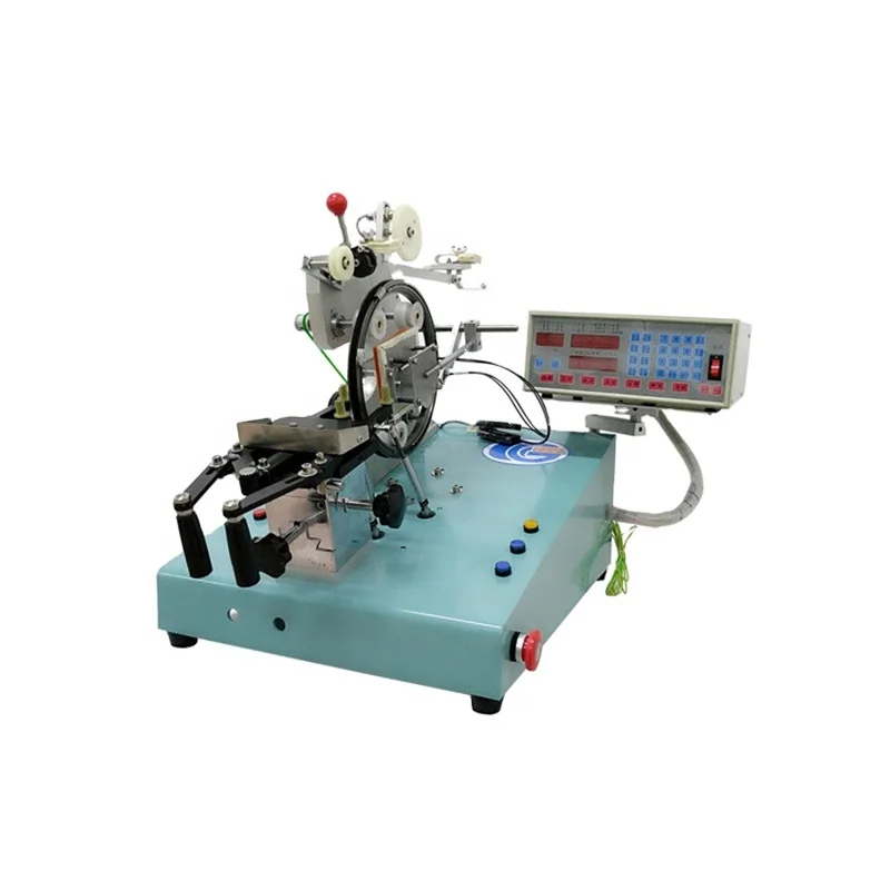 800 rpm side ring type wire coil automatic toroidal transformer winding machine for inductance
