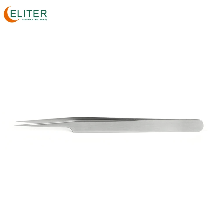 ELITER Hot In Stock Individual Classic 0.03 Volume Eyelash Extensions Tweezers Stainless Eyelash Tweezer Laah Tweezers