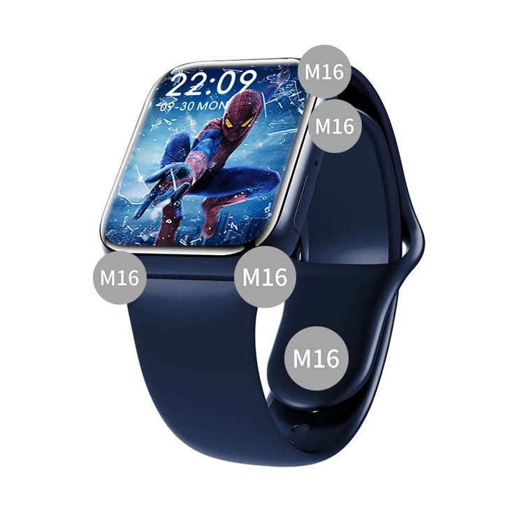 Смарт-часы WearFit pro Series 6 M16 plus автоматические с функцией отслеживания сердечного ритма приложением