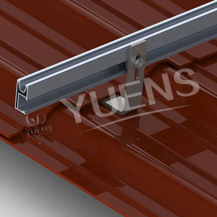 aluminum solar tilt tile roof hook kit  for solar photovoltaic mounting systems