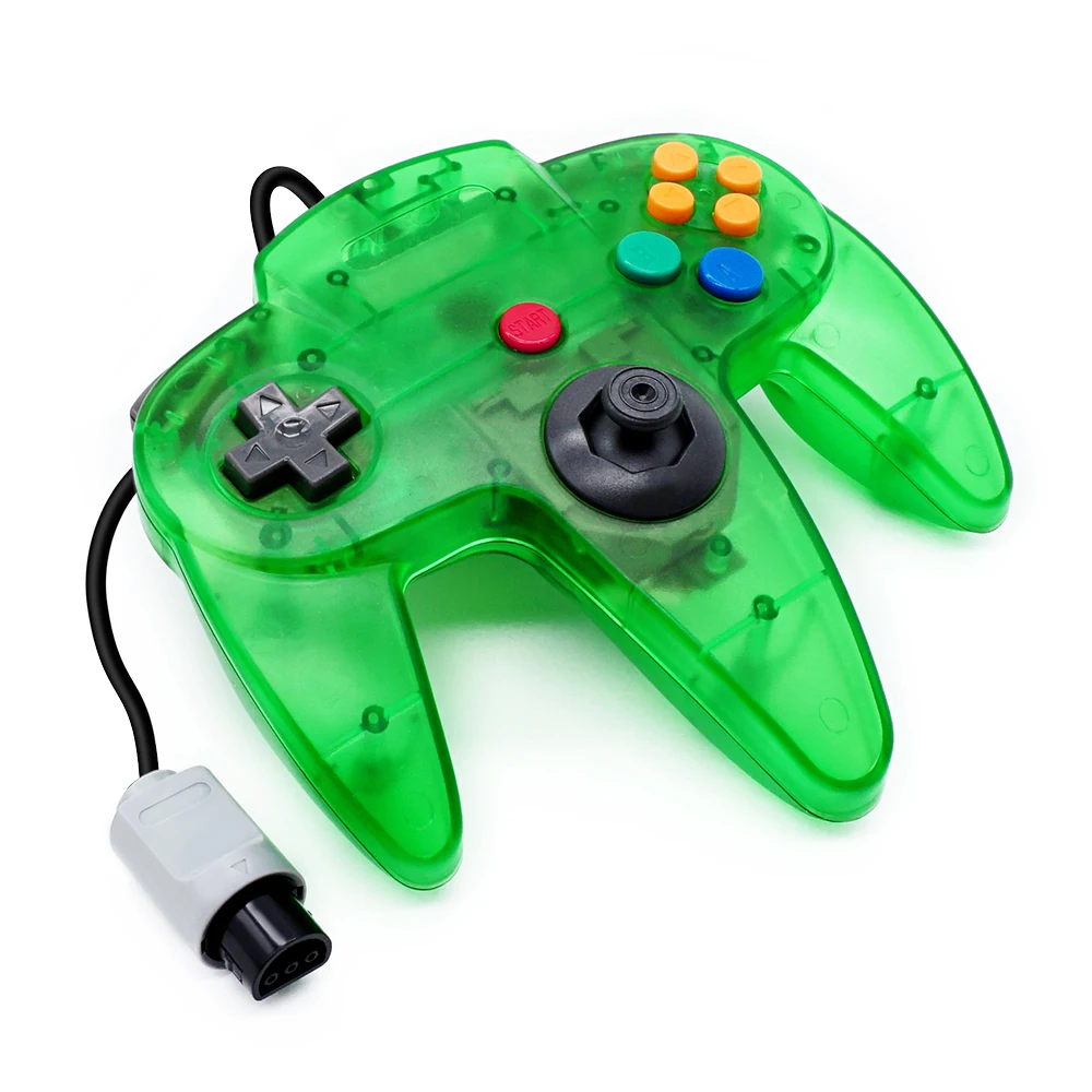 N64 Controller Joystick Gamepad transparent shell for classic Nintendo 64 Games Console