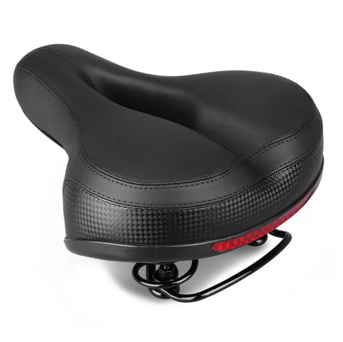Foam Bicycle Seat Cushion  Breathable Memory Sponge Road Bike Hollow Absorption Rainproof Soft Comfort Bicycle Butt Saddle