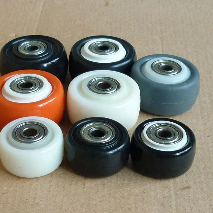 High Quality Light Duty Top Plate Sand Blast Fork Blue PU Swivel Caster Wheel 50mm