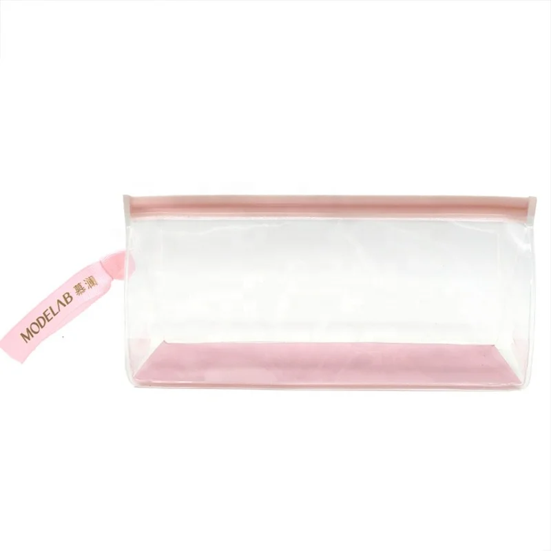 Accept Custom Christmas Any Color High Quality School And Offices Stationery Transparent EVA Pencil Pouch