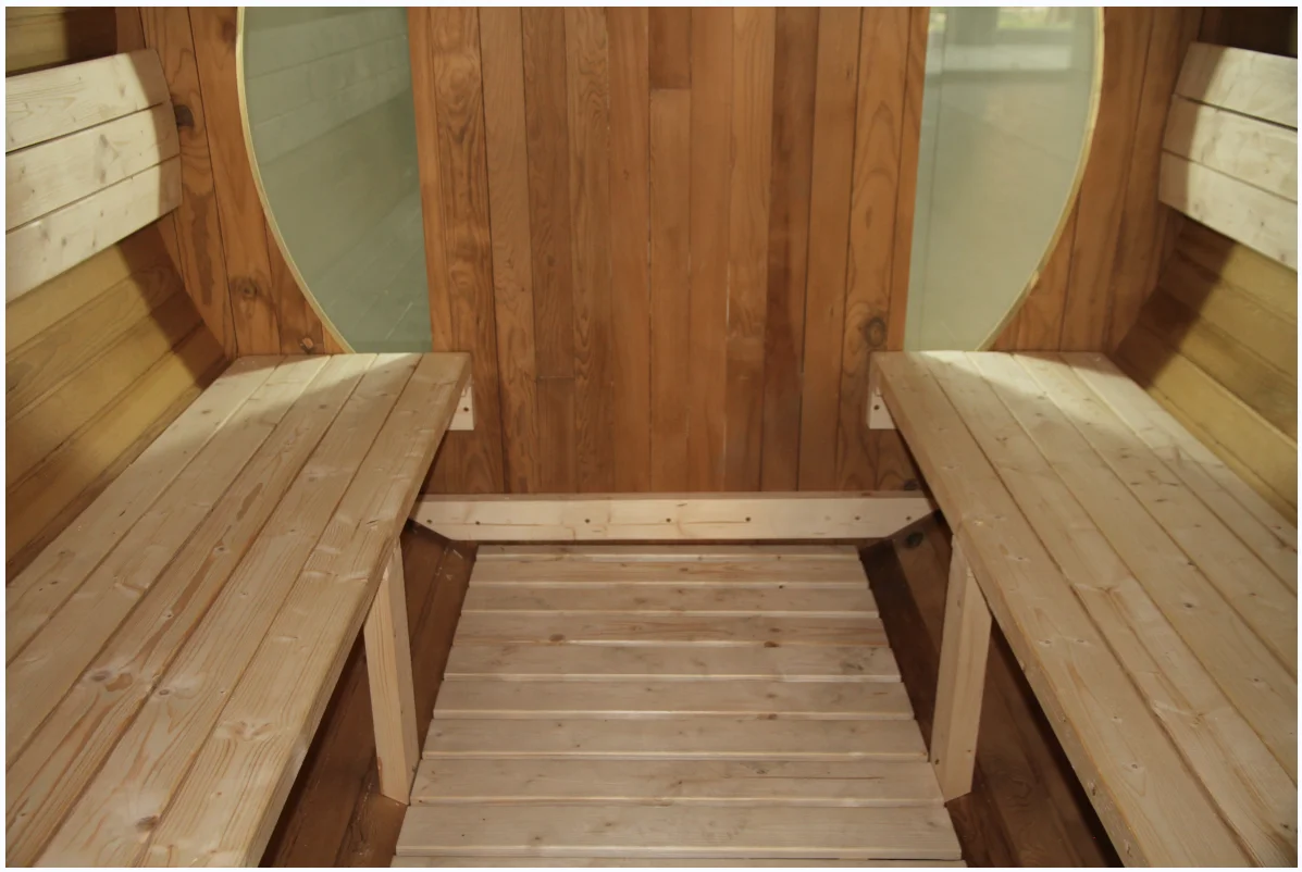 Luxury Sauna Barrel Sauna With Wood Stove