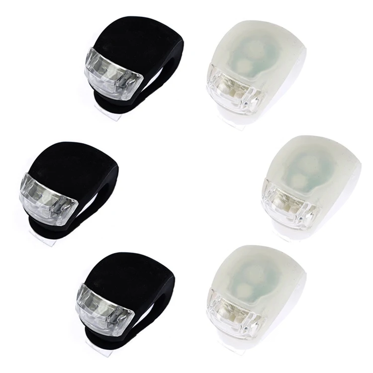 Bike Accessories Silicone Rubber Led Bicycle Light Strobe Warning Wheel Bike Spoke Light wholesale