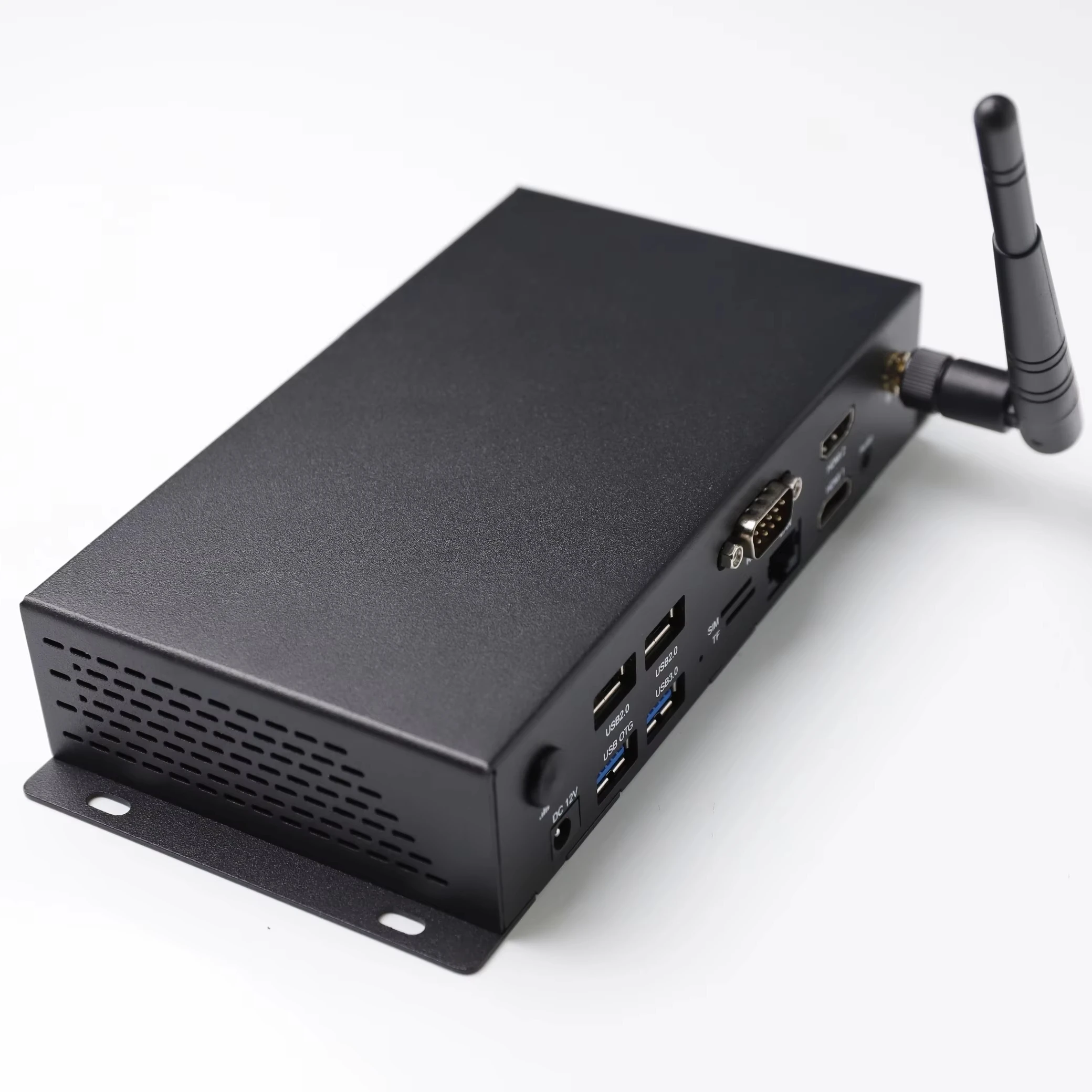 Рекламное отображение медиа-плеера с WIFI 4G Google Play RS232 2K/4K RK3568 металлический корпус богатые интерфейсы