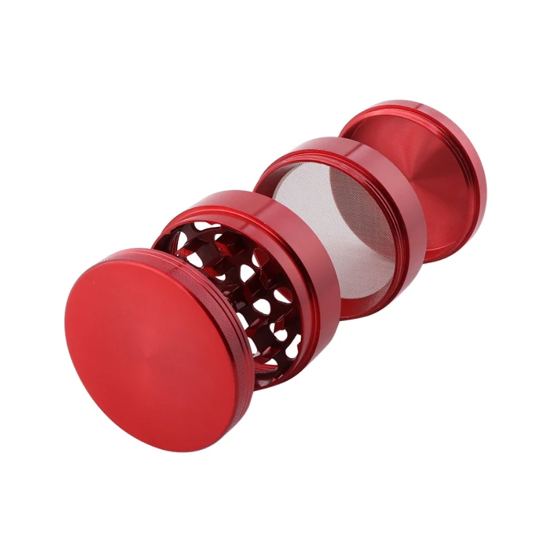 Customized Zinc Alloy Herb Grinder Manual Tobacco Grinder Herb Smoking Accessories