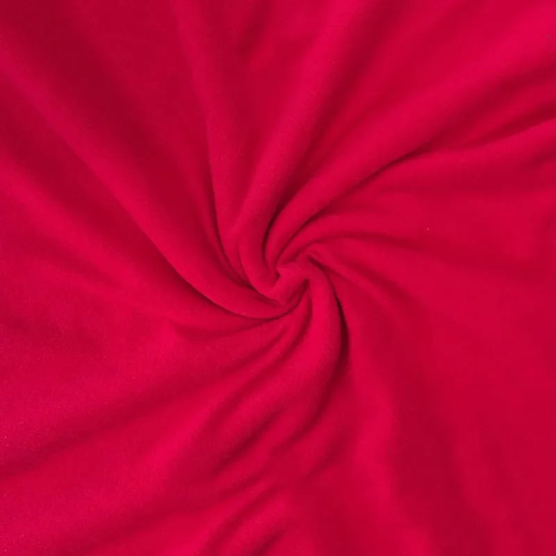 100% polyester recycled knit jersey printed double side super soft fleece plush flannel fabric