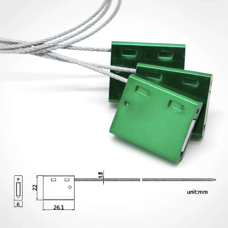 AH-CS002 High security container cable wire seal /pull tight wire cable seals