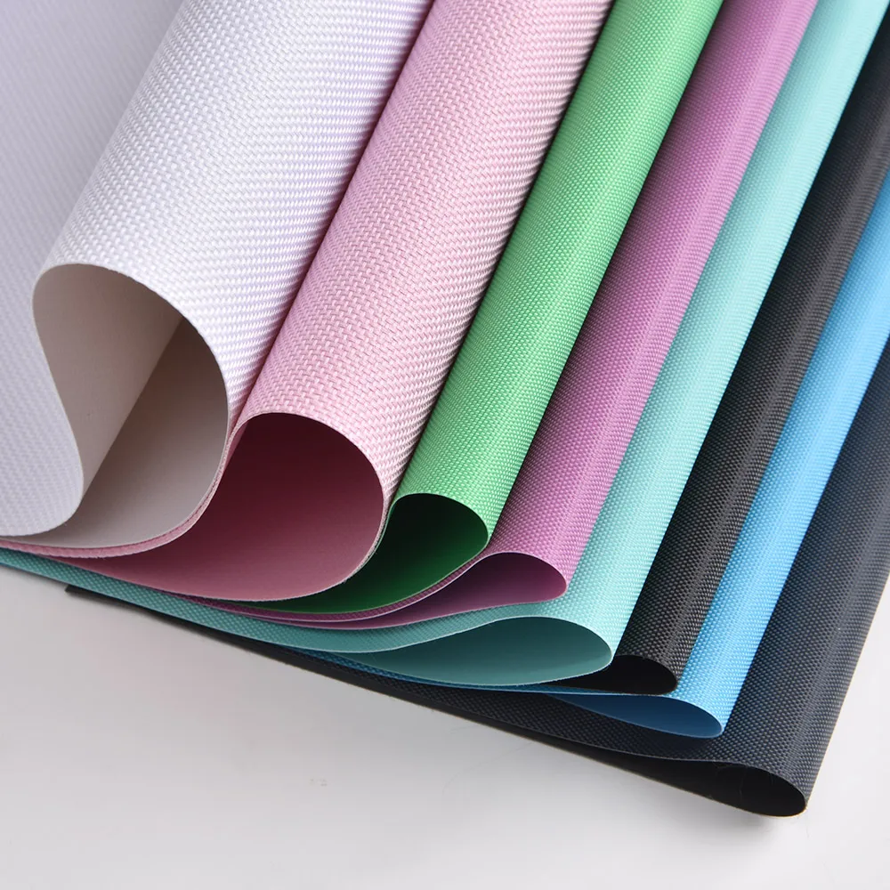 PVC Oxford Fabric Waterproof 100% Polyester Oxford Fabric for Schoolbags