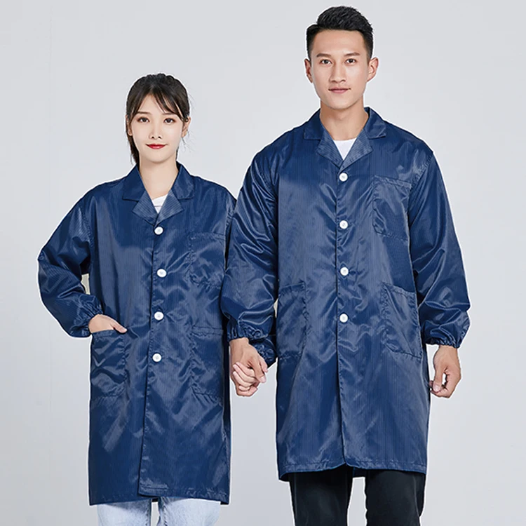 Dust Prevent and Free Static Working Coats Industrial Worker Uniform for men and women Work Jacket Cost