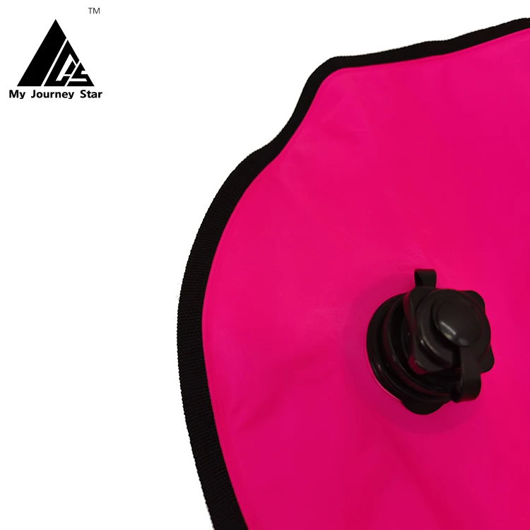 Custom Safety 28L 35L big Volume Swimming Floating Buoyancy Bag Swimming Pool Buoy bag with LED lamp strip backpack diving