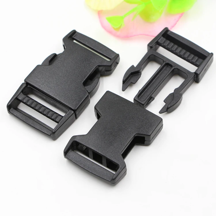 Wholesale adjustable plastic buckle clip for backpack garment use free sample