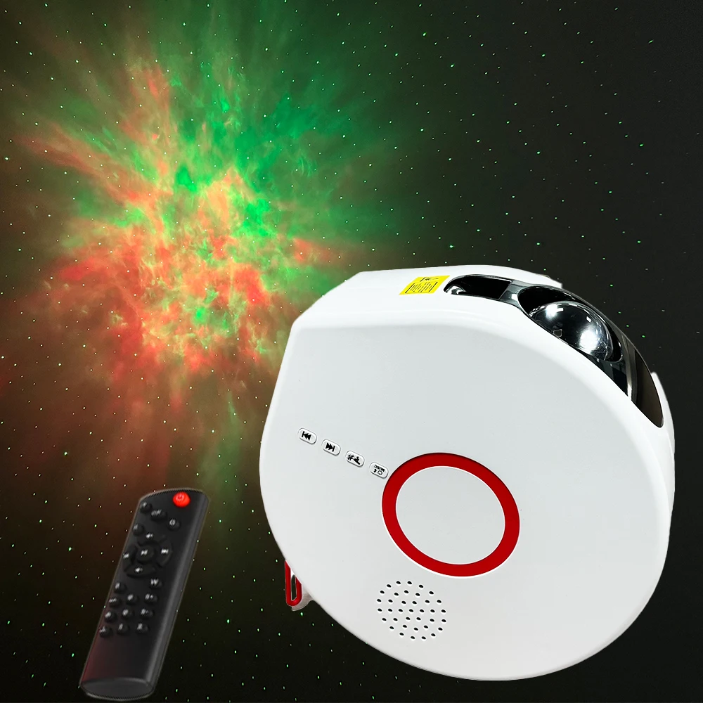Drop RGB Galaxy проектор с ремешком Aurora Проектор Пульт дистанционного управления Звездный проектор с беспроводной динамик белый шум