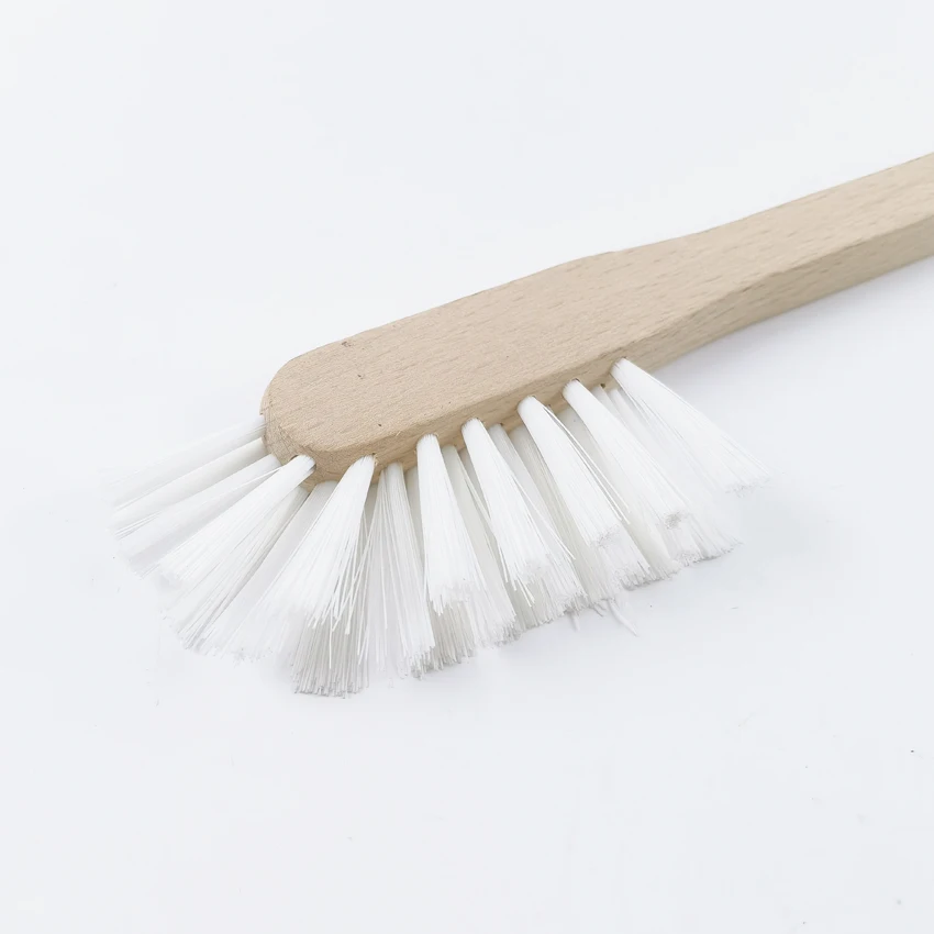 Прямая продажа с фабрики, щетка из Букового дерева с длинной ручкой, нейлоновая щетка, щетка для стекла, щетка для чистки бутылок