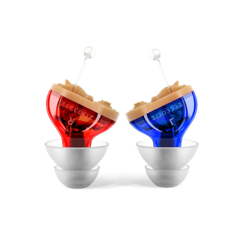 New Arrival Hot Sale Mini Hearing Aid CIC Invisible Hearing Aids In Ear Digital Programmable Sound Amplifier For Deaf People
